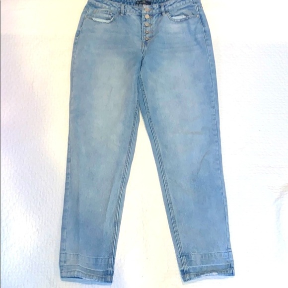 Riot Missguided High Rise Mom Jeans size 10 - Picture 1 of 9